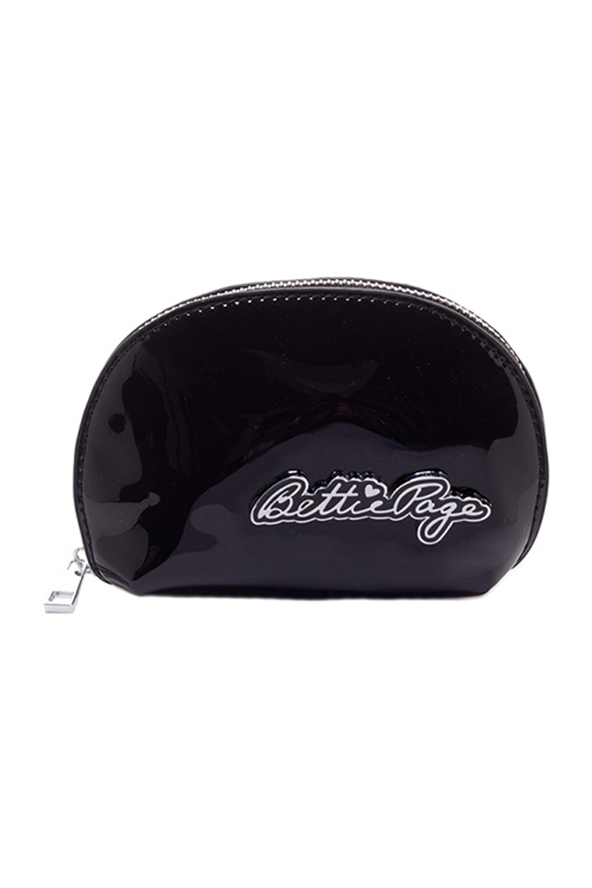 Kiss Me Goodnight Makeup Bag (Black)