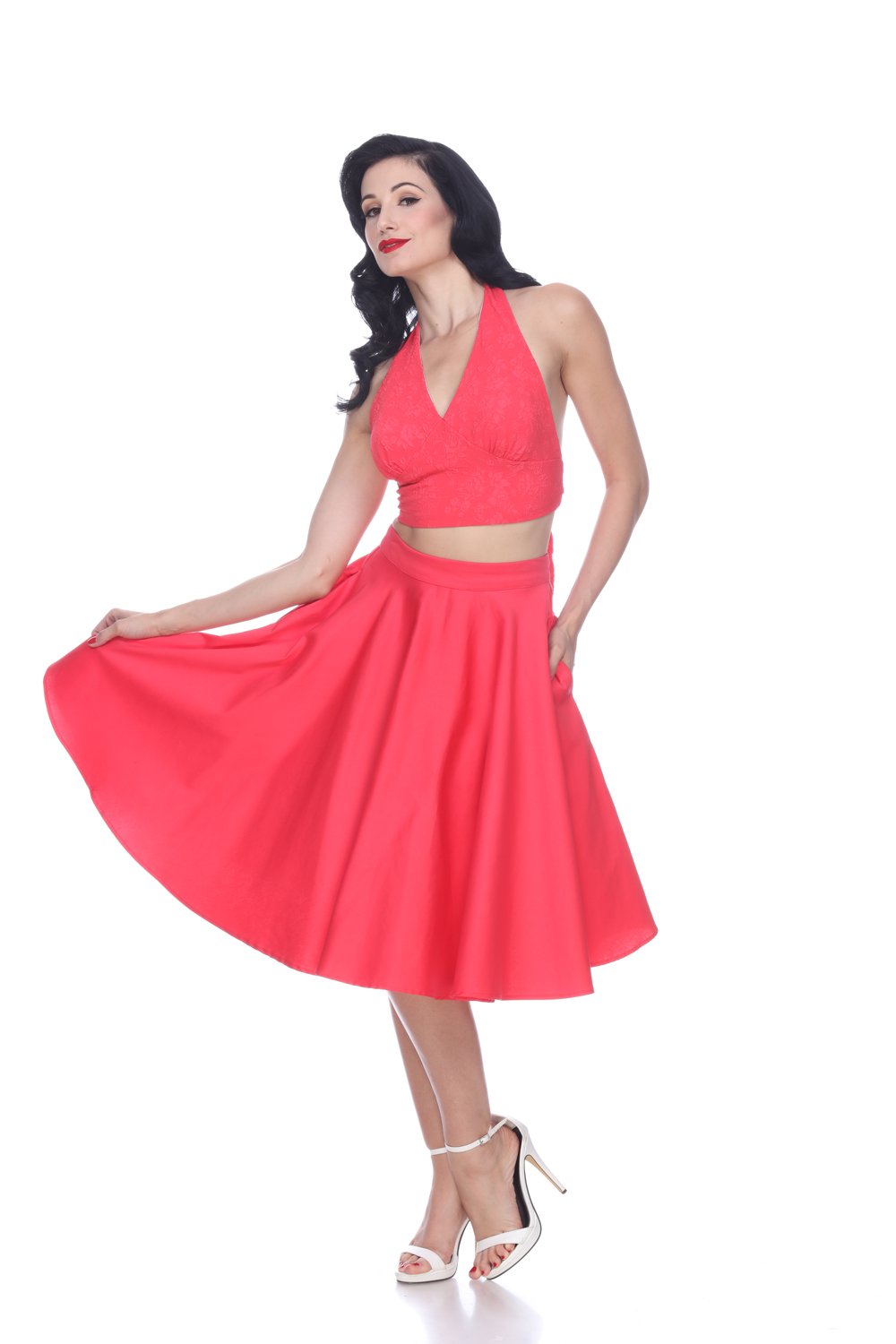 Swing skirt dress clearance for sale