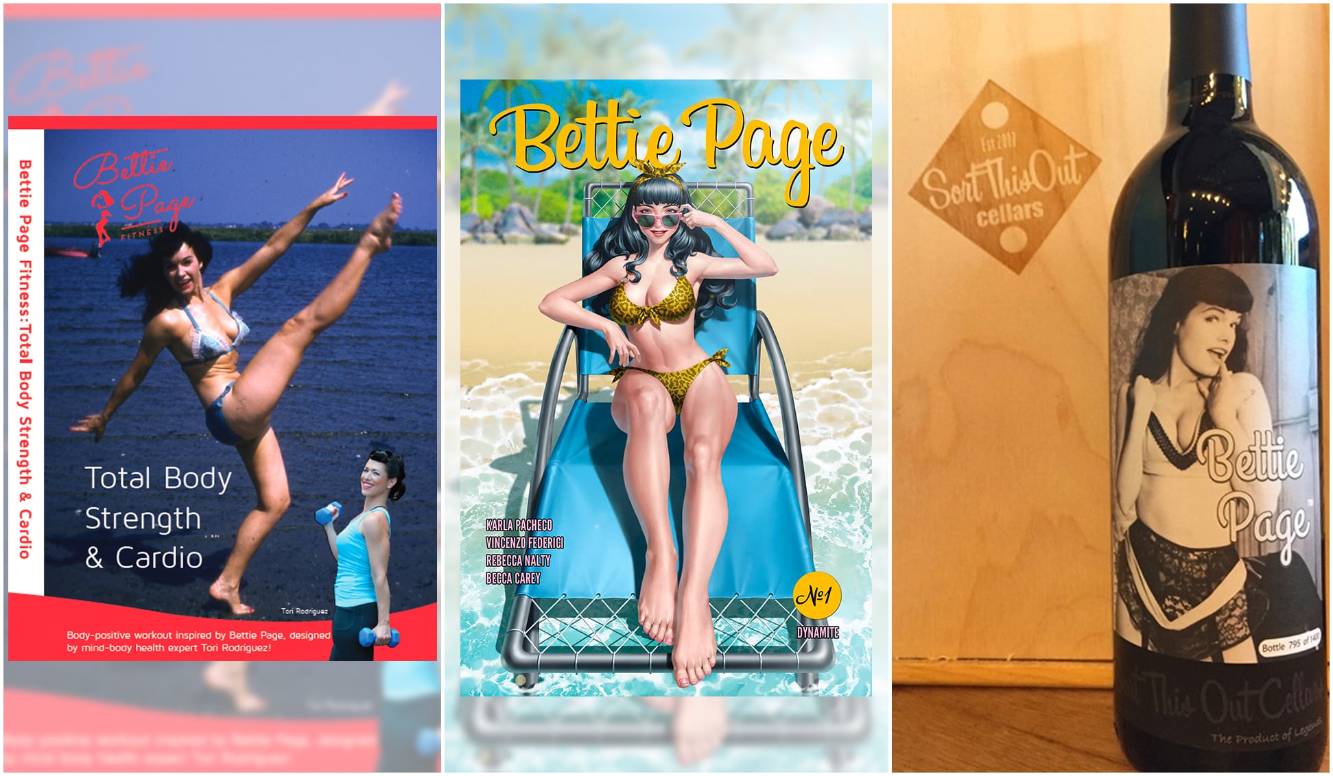 Bettie Yoga Mat Bundle — Bettie Page Fitness