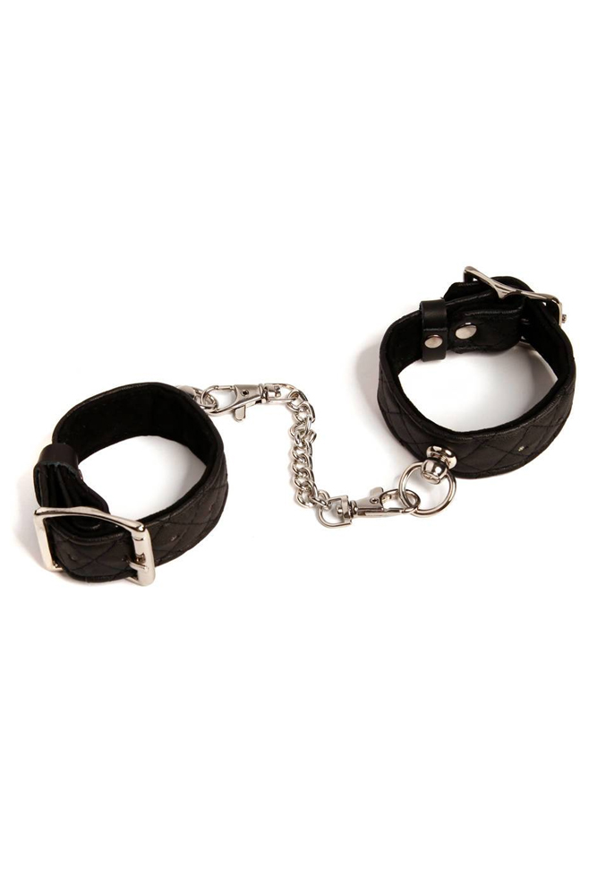 Wild 'N' Willing Faux Leather Wrist Cuffs
