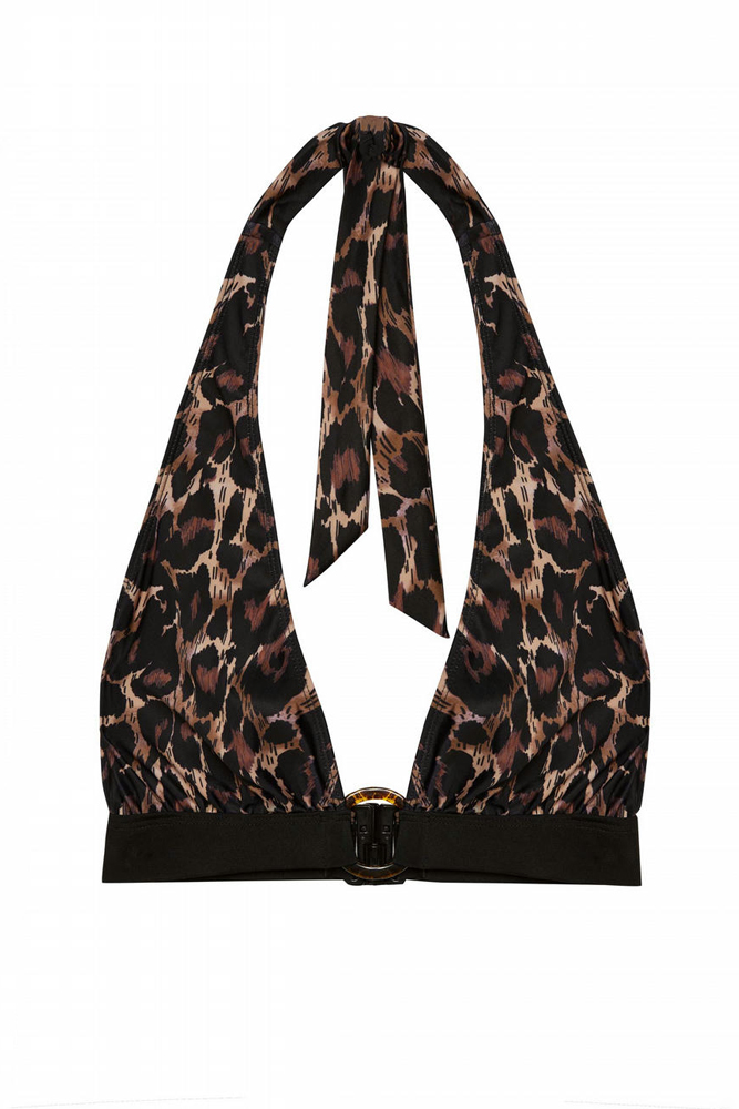 bettie page leopard bikini
