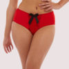 Elsie Lace High Waisted Brief (Red)
