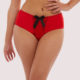 Elsie Lace High Waisted Brief (Red)