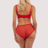 Elsie Lace High Waisted Brief (Red)