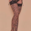Leopard Knit Stockings