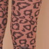 Leopard Knit Stockings