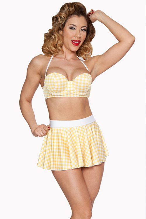 Bettie Page Showgirl Overwire Bra - Pinup Lingerie - Gigi's - Canada –  Gigi's House Of Frills