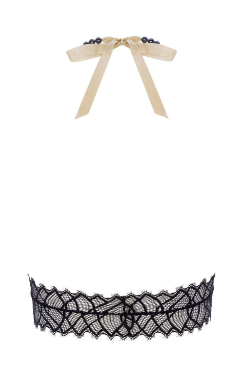 Bettie Page Tulle Pearl Bralette | Bettie Page
