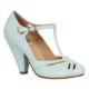 Closed Toe T-Strap 4" Cone Heel